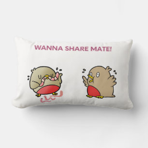 Wanna share mate! lumbar cushion