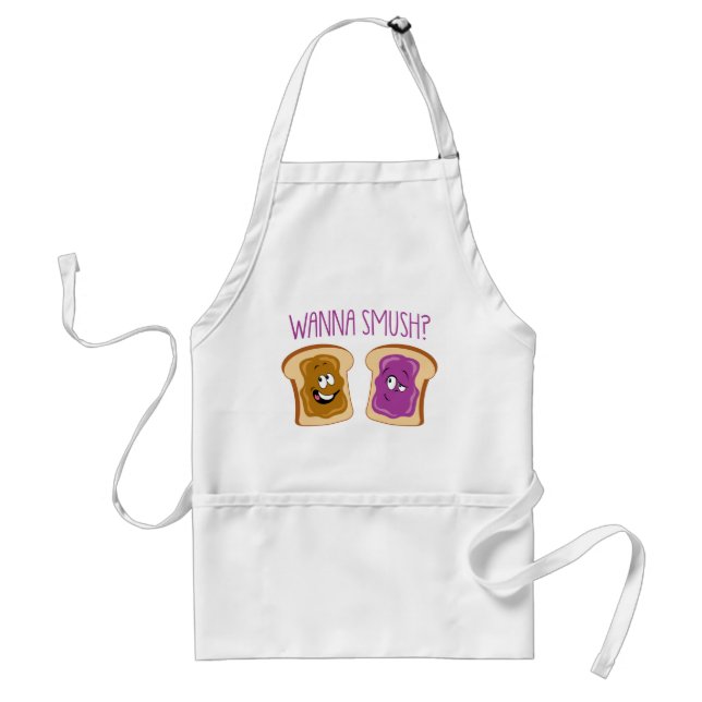 Wanna Smush? Standard Apron (Front)