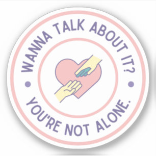 Wanna Talk About It? Pink Mental Health Awareness