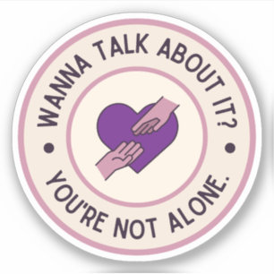 Wanna Talk About It? Purple Mental Health 