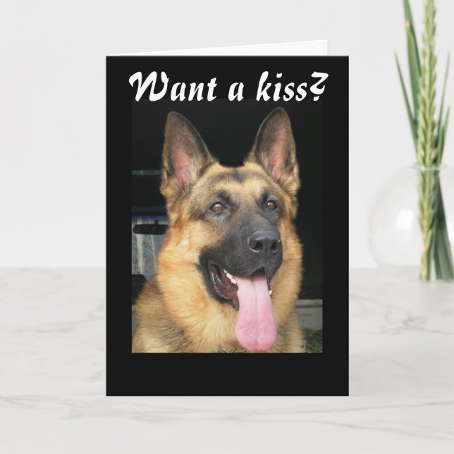 WANT A GET WELL KISS CARD (Front)