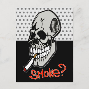 Want A Smoke Postcard