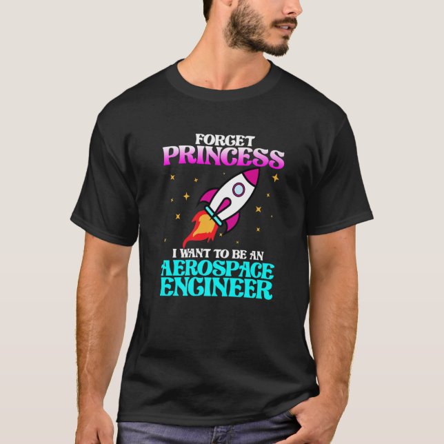 Want To Be Aerospace Engineer Rocket Engineering G T-Shirt (Front)