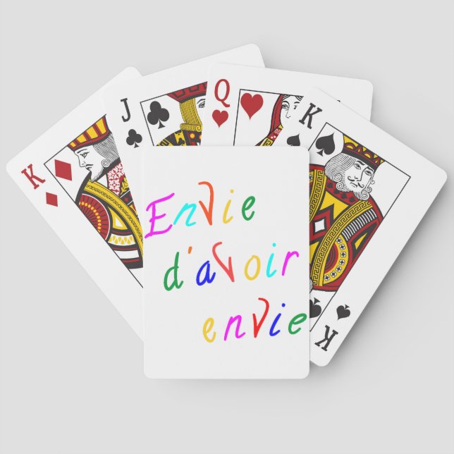 want to feel like playing cards (Back)