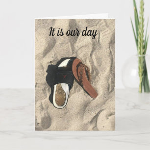 WANT TO "PLAY FOOTSIE" ON OUR "ANNIVERSARY CARD