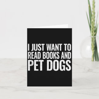 Want To Read Books And Pet Dogs Reader Gift Card