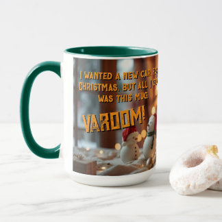 Wanted A Car Christmas Mug