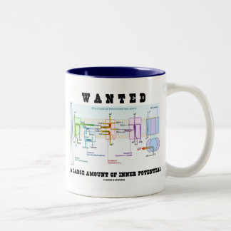 Wanted A Large Amount Of Inner Potential Two-Tone Coffee Mug
