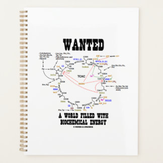 Wanted A World Filled With Biochemical Energy Planner