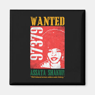 Wanted Ata Inspirational Black History Month Gift Magnet