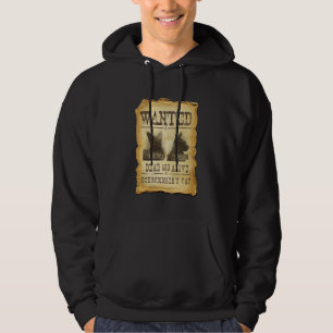 Wanted dead and alive. Schroedinger's cat. Hoodie