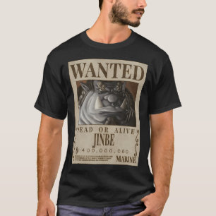 Wanted Dead Or Alive Jinbe T-Shirt