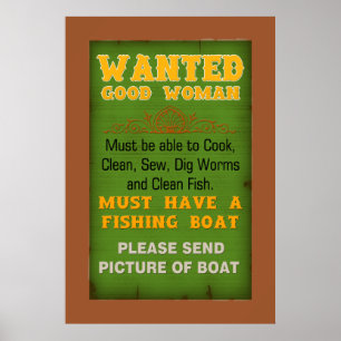 Wanted Good Woman Poster