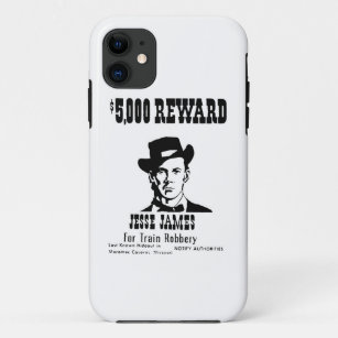 Wanted Jesse James iPhone 11 Case