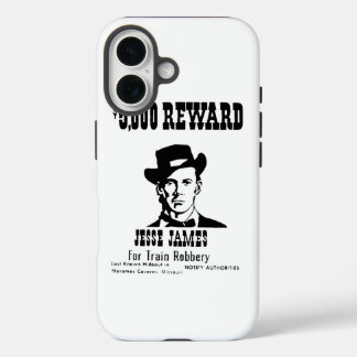 Wanted Jesse James iPhone 16 Case