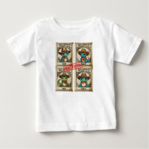 Wanted Kawaii Iguana Print Baby T-Shirt