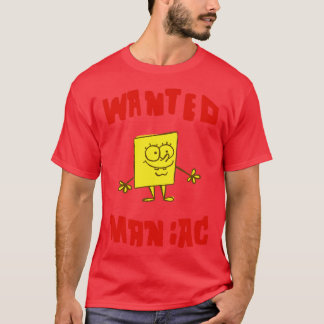 Wanted Maniac Vintage T-Shirt