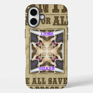 Wanted Peace iPhone 16 Plus Case