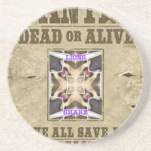 Wanted Peace, Love and Inspiration: Spread Harmony Coaster