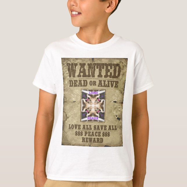 Wanted Peace, Love and Inspiration: Spread Harmony T-Shirt (Front)