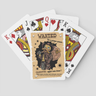 Wanted Playing Cards