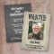WANTED Poster - Birthday Invitation