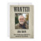 WANTED Poster - Birthday Invitation