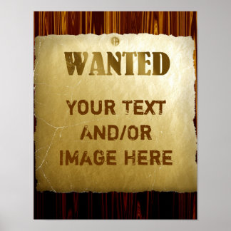 Funny Wanted Posters, Funny Wanted Prints - Zazzle UK