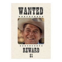 Wanted Poster – Reward $1 – Vintage Old West Style