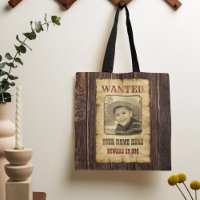 Wanted Poster | Vintage Wild West Photo Template T
