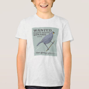 Wanted South Island Kokako Tri-Blend Shirt