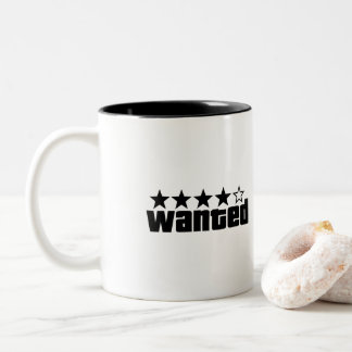 wanted Two-Tone coffee mug