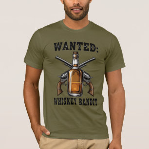 Wanted Whiskey Bandit T-Shirt