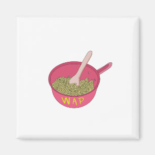 WAP Macaroni in a Pot Magnet