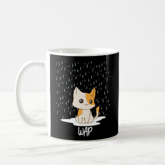 Wap Wet Pussy Cat In The Rain Parody Coffee Mug