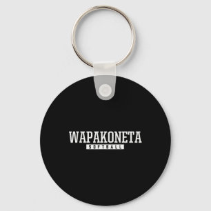 Wapakoneta High School Softll  Key Ring