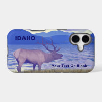 Wapiti (Elk) By The Lake