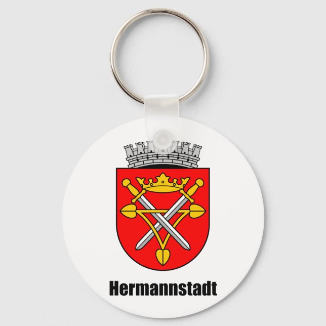 Wappen von Hermannstadt Key Ring (Front)