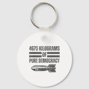 War America Reality 4670 Kg Pure Democracy Key Ring