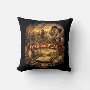 War and Peace Cushion
