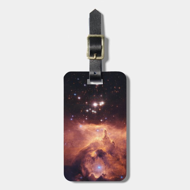 War and Peace Nebula Luggage Tag (Front Vertical)