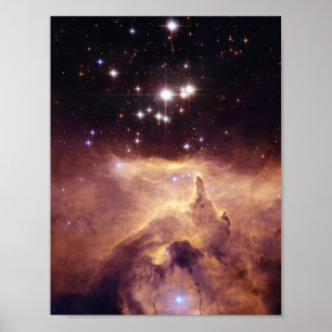 War and Peace Nebula Poster
