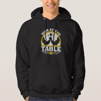 War At The Table Arm Wrestling Arm Wrestler Power Hoodie