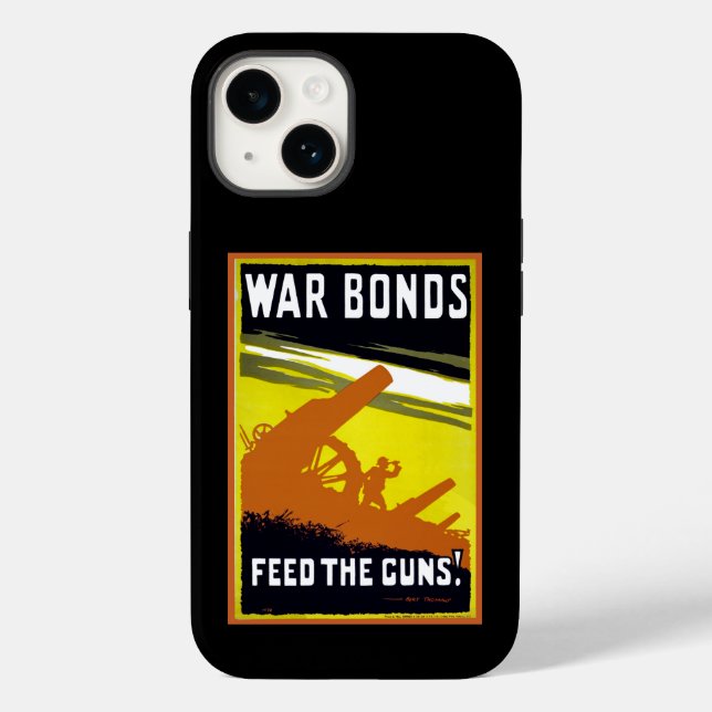 War Bonds ~ Feed The Guns Case-Mate iPhone Case (Back)