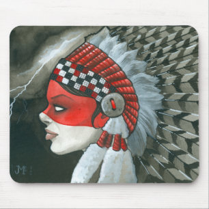 "War Bonnet" Mouse Mat