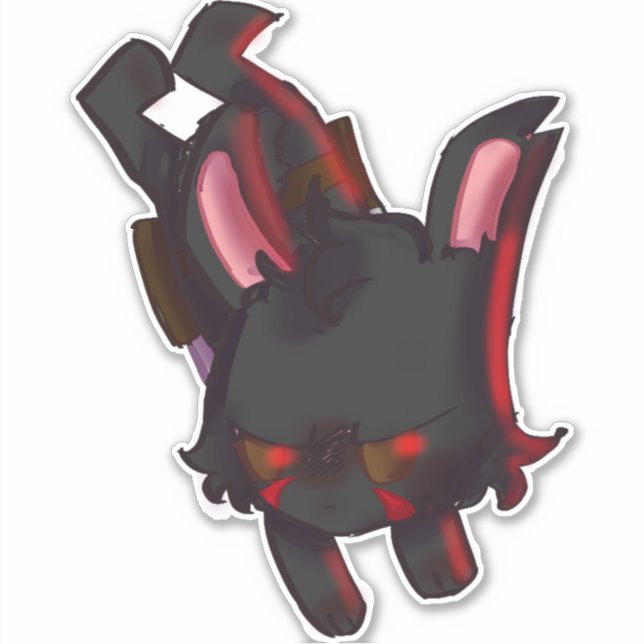 War Bunny Sticker (Front)