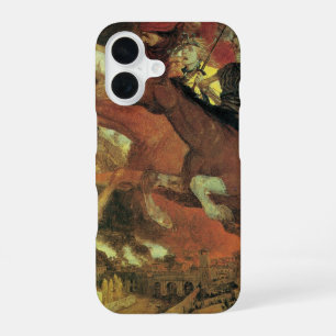 War by Arnold Bocklin, Vintage Symbolism Fine Art iPhone 16 Case