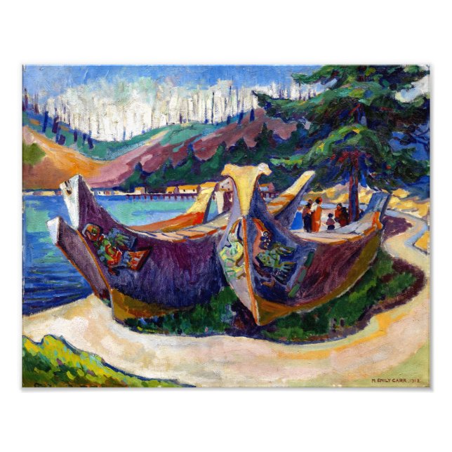 War Canoes | Emily Carr | Photo Print (Front)