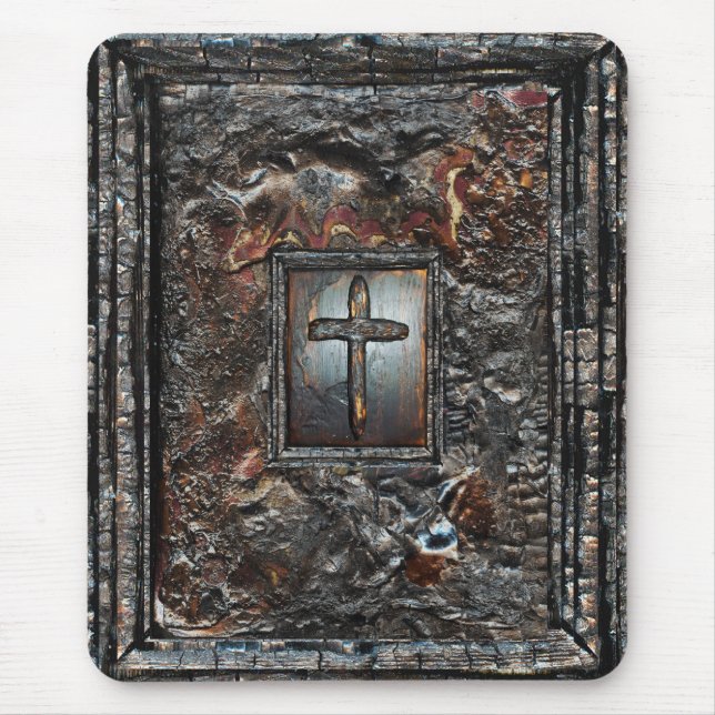 War Cross Mouse Mat (Front)