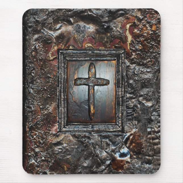 War Cross Mouse Mat (Front)